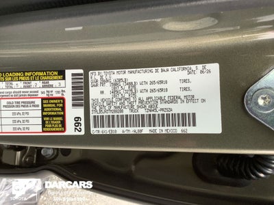 2026 Toyota Tacoma Limited