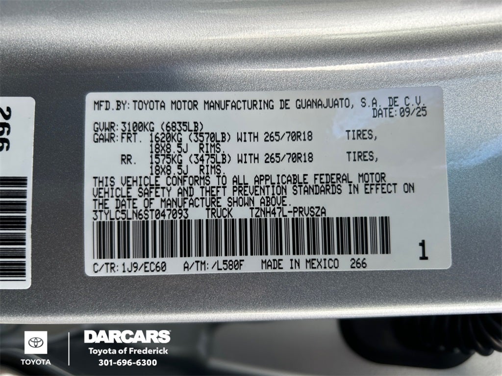 2025 Toyota Tacoma Hybrid Trailhunter