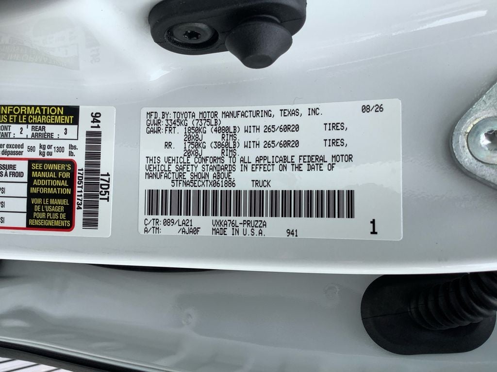 2026 Toyota Tundra Platinum