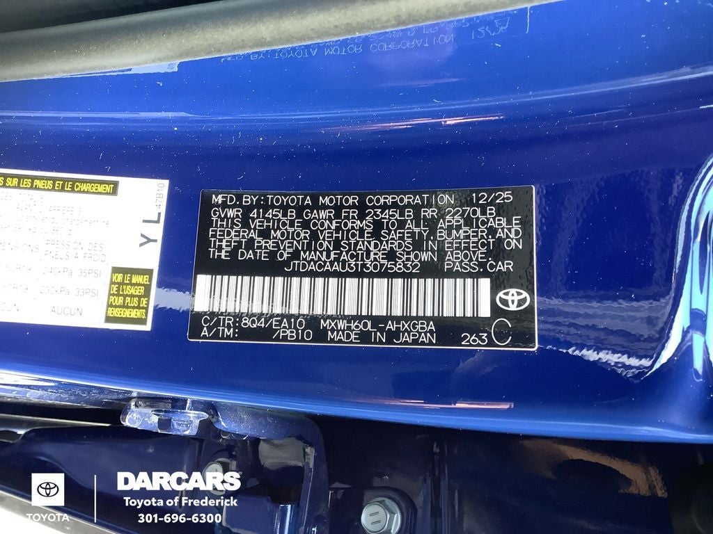 2026 Toyota Prius XLE