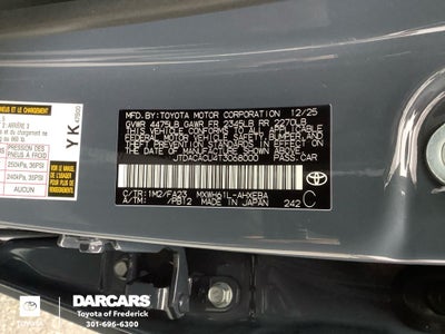 2026 Toyota Prius Plug-In Hybrid SE