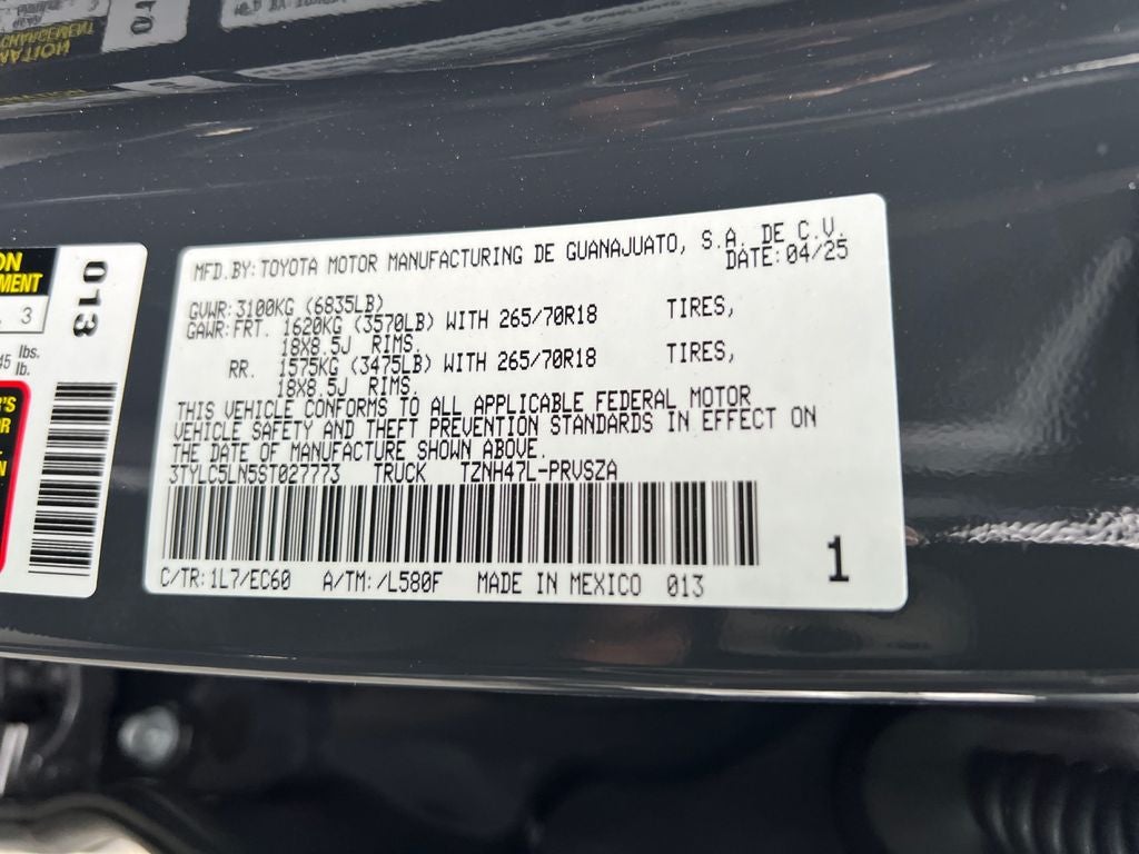 2025 Toyota Tacoma Hybrid Trailhunter