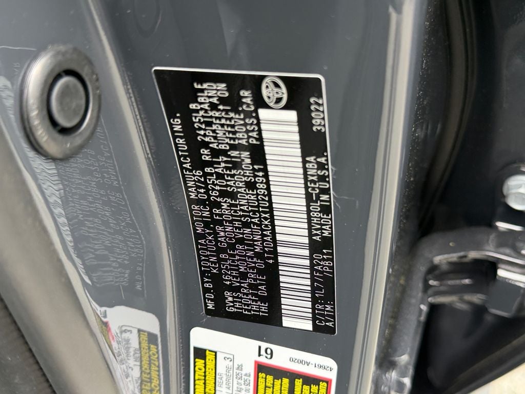 2026 Toyota Camry LE