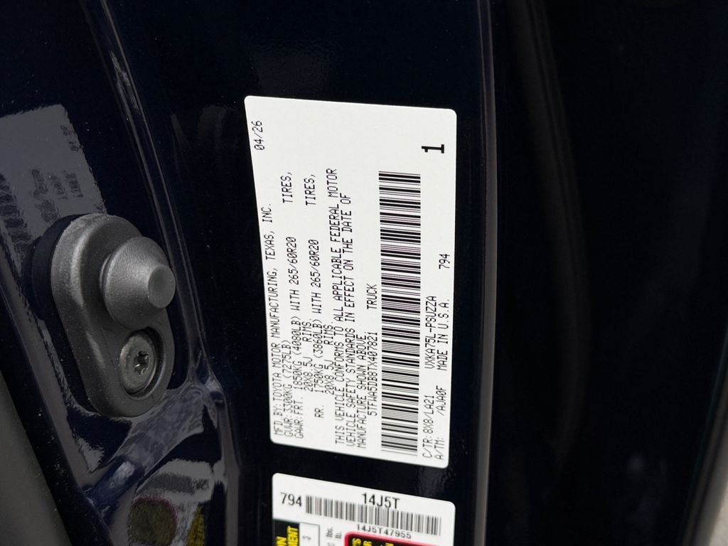 2026 Toyota Tundra Platinum