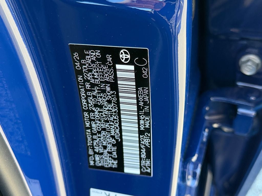 2026 Toyota Prius Plug-In Hybrid SE