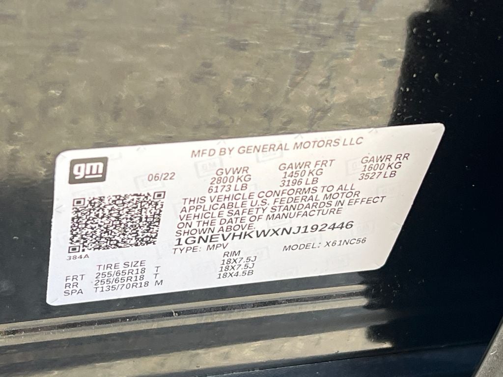 2022 Chevrolet Traverse LT Leather