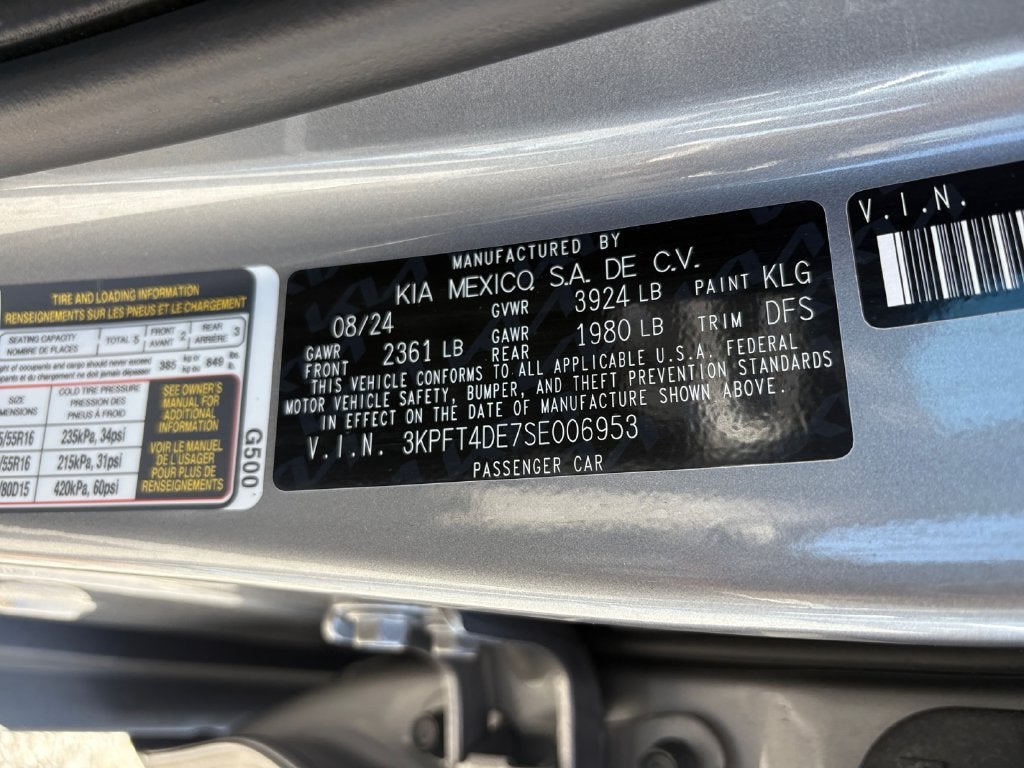 2025 Kia K4 LXS