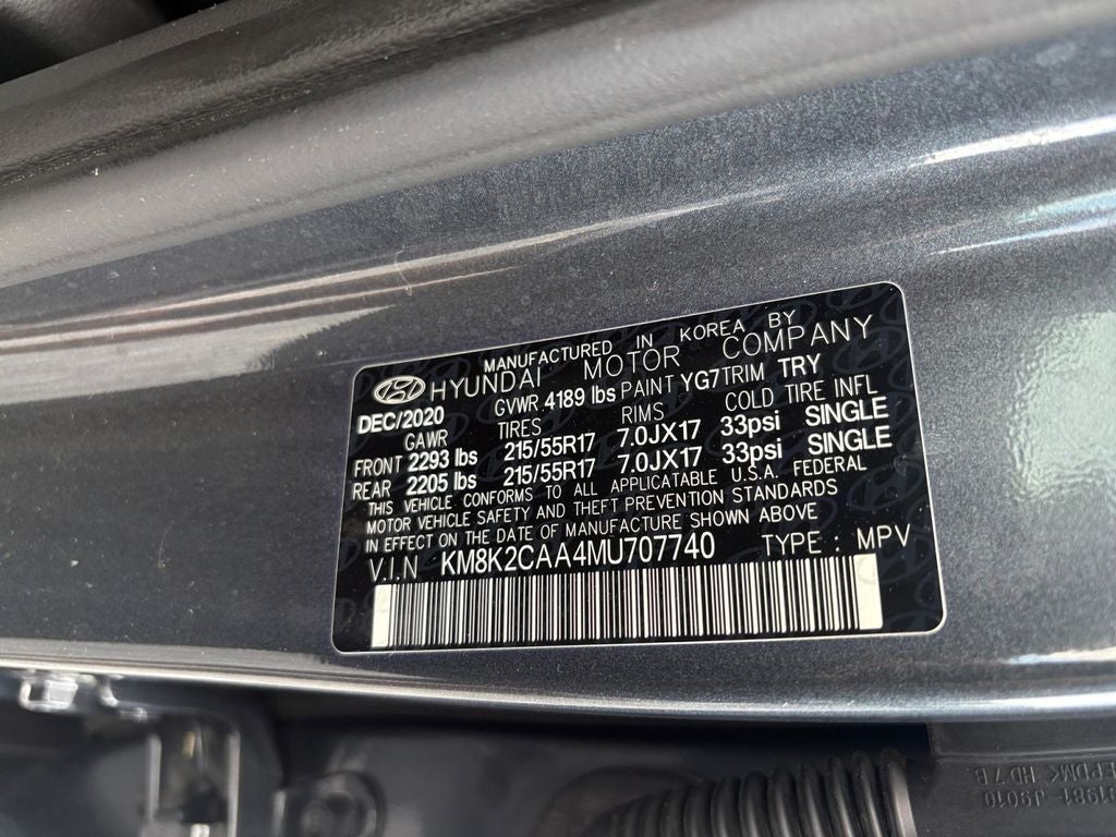 2021 Hyundai Kona SEL