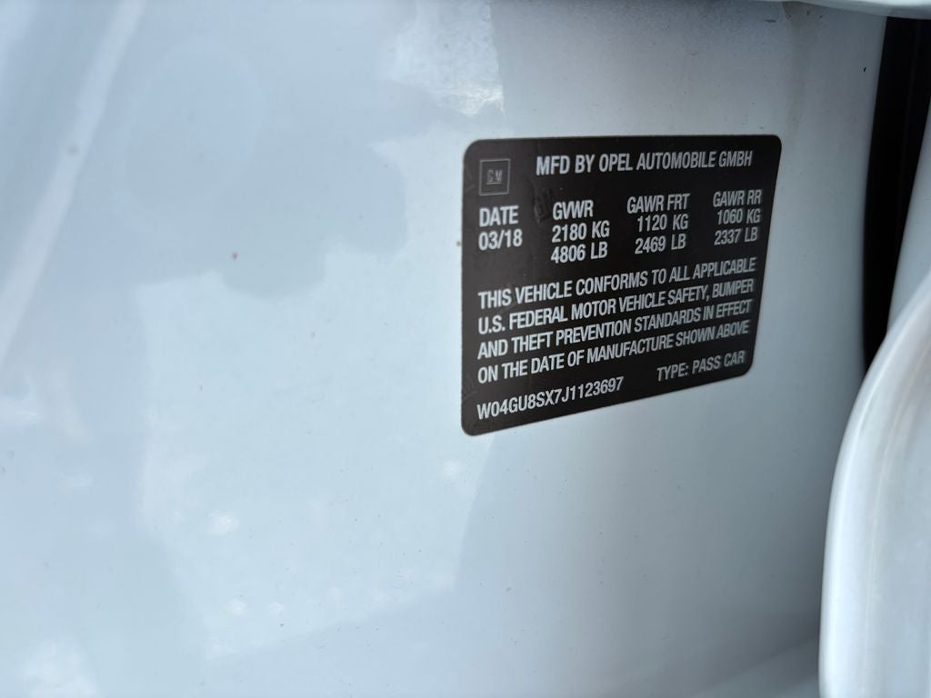 2018 Buick Regal TourX Preferred