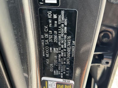 2024 Kia Forte LXS Technology Package