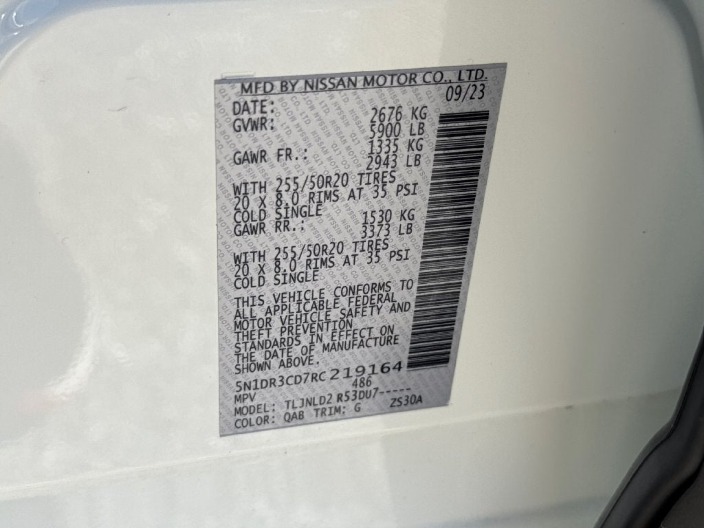 2024 Nissan Pathfinder SL 4WD