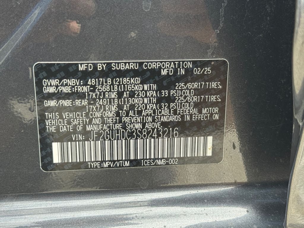 2025 Subaru Crosstrek Premium
