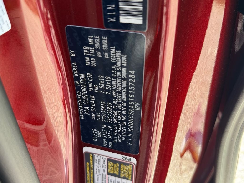2026 Kia Carnival Hybrid EX