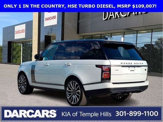 2020 Land Rover Range Rover HSE DIESEL 254 HP in Silver Spring, MD - DARCARS Automotive Group