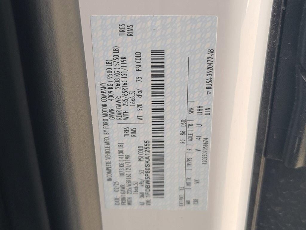 2025 Ford Transit-350 12 Ft ROCKPORT Box Van