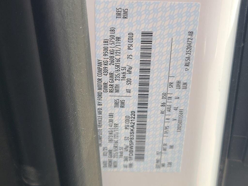 2025 Ford Transit-350 12Ft ROCKPORT Box Van