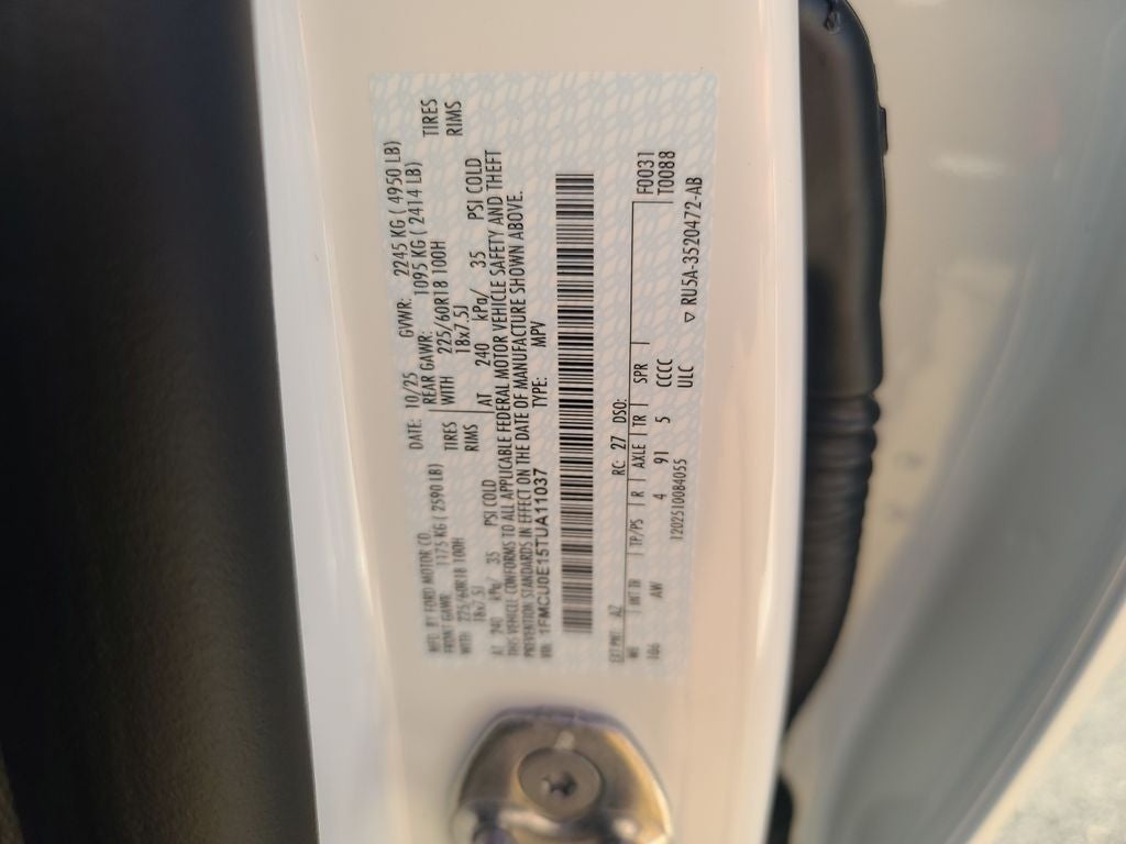 2026 Ford Escape Plug-In Hybrid Base