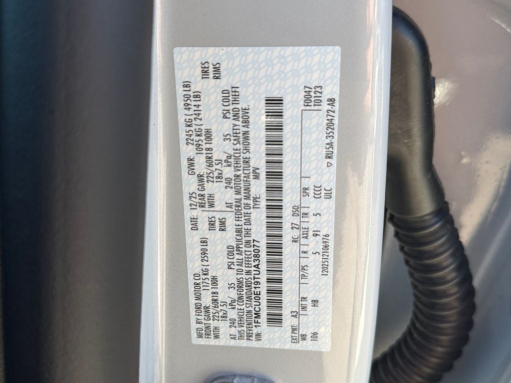 2026 Ford Escape Plug-In Hybrid Base