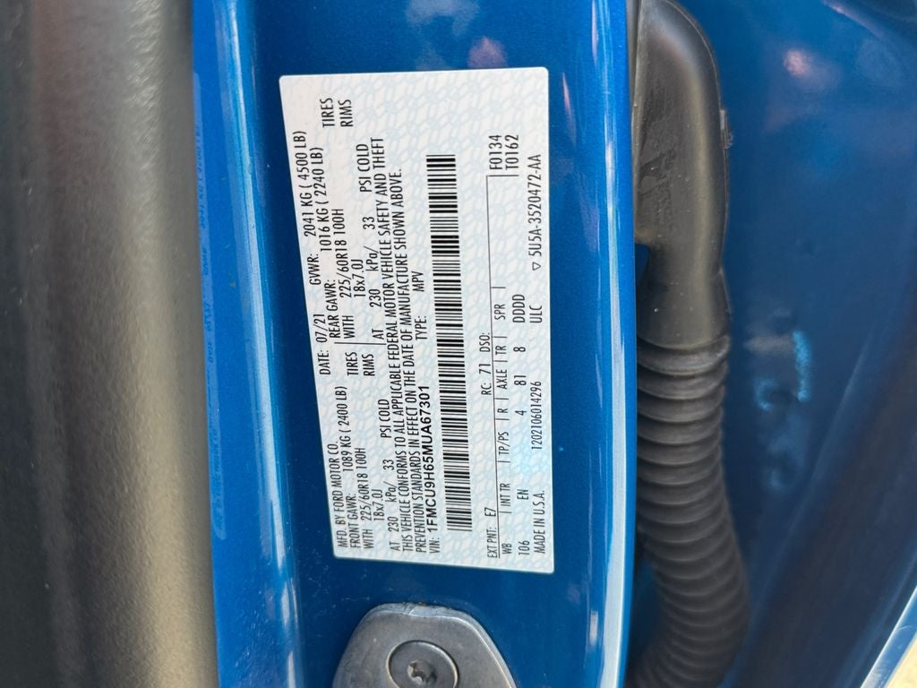 2021 Ford Escape SEL AWD