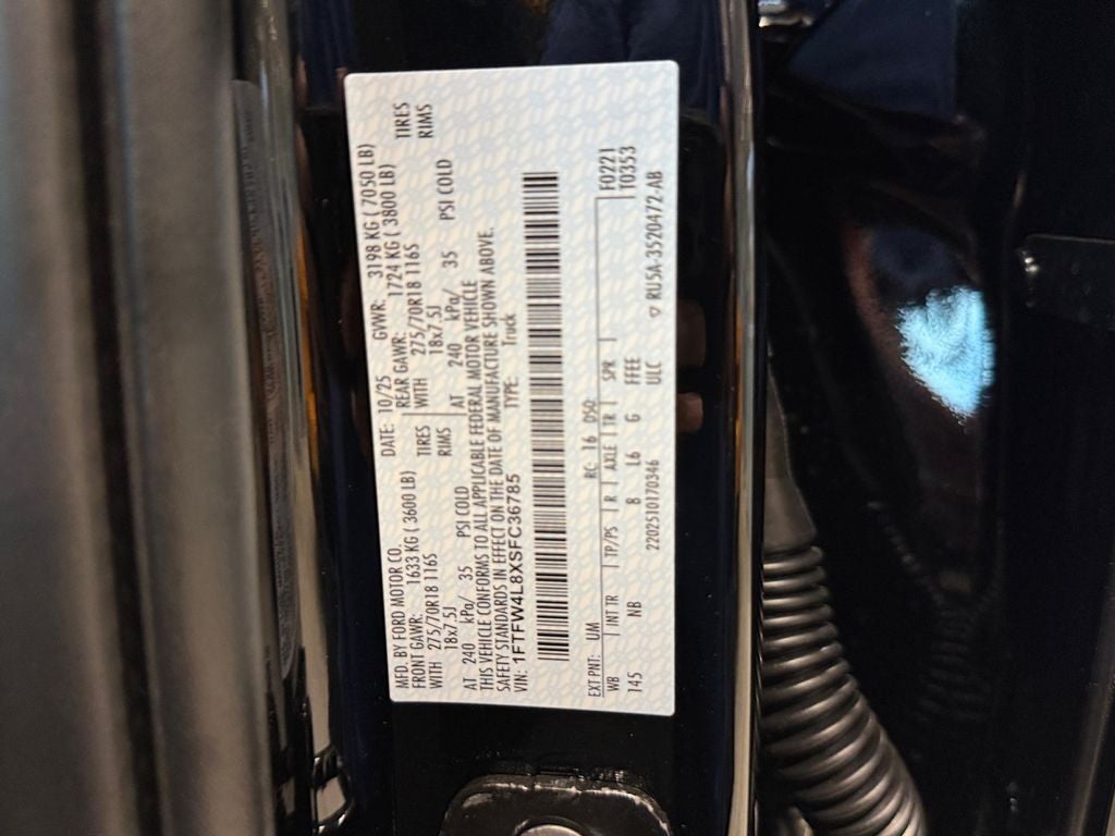 2025 Ford F-150 Tremor