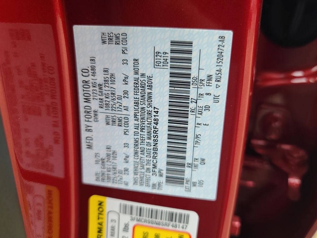 2025 Ford Bronco Sport Big Bend