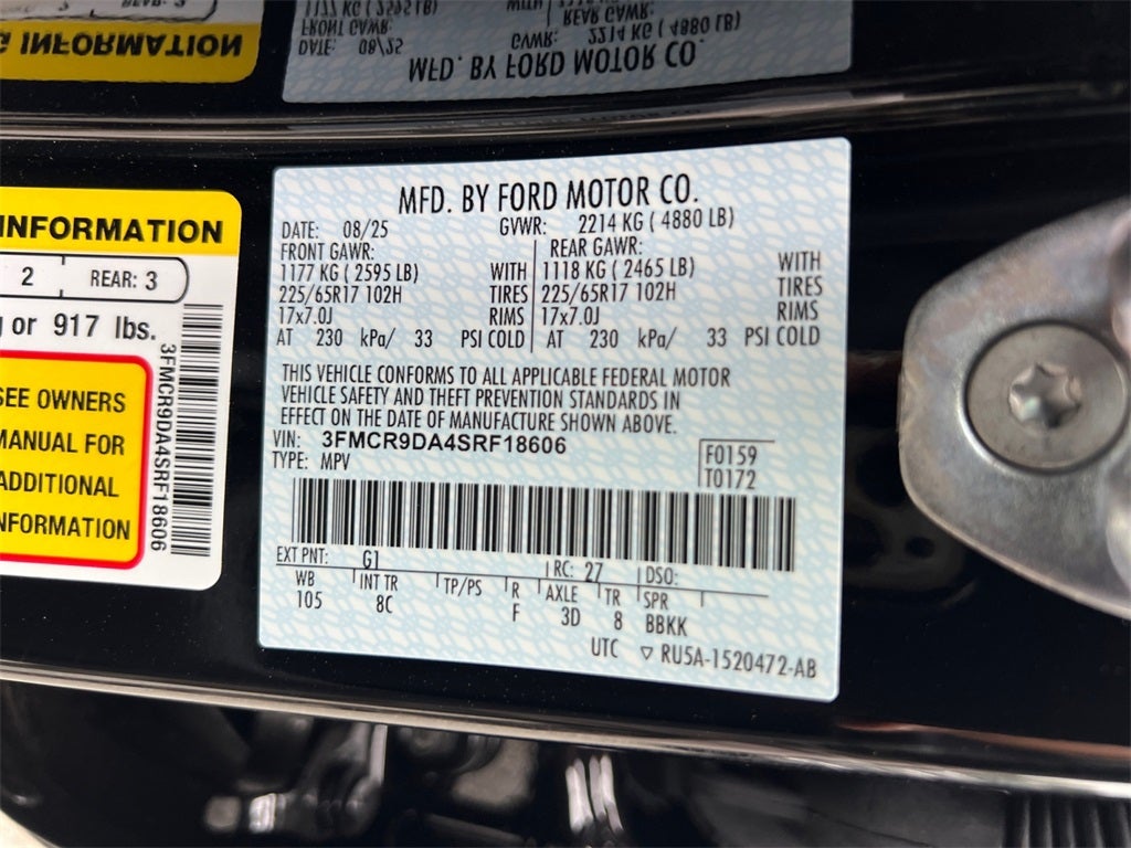 2025 Ford Bronco Sport Badlands