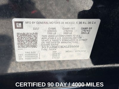 2018 GMC Sierra 1500 SLT