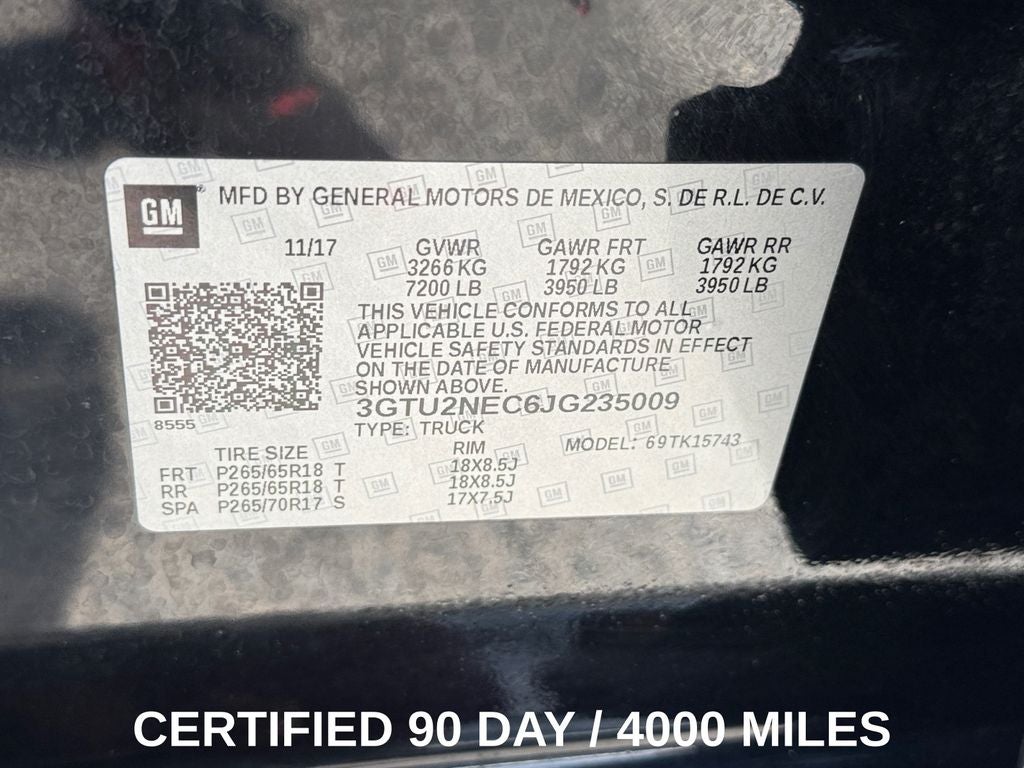 2018 GMC Sierra 1500 SLT