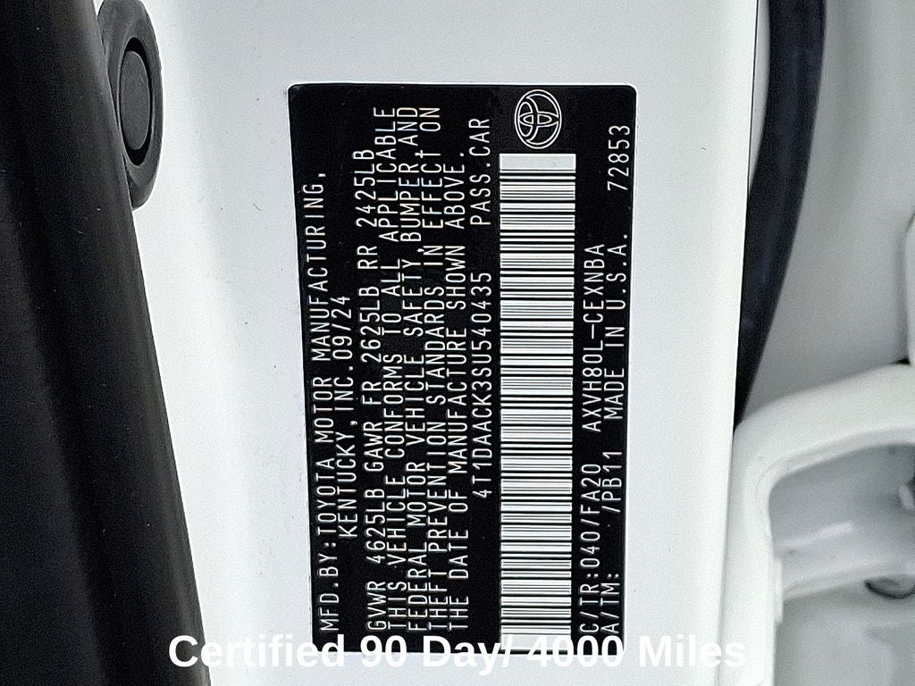 2025 Toyota Camry LE