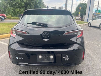 2021 Toyota Corolla Hatchback SE Nightshade Edition