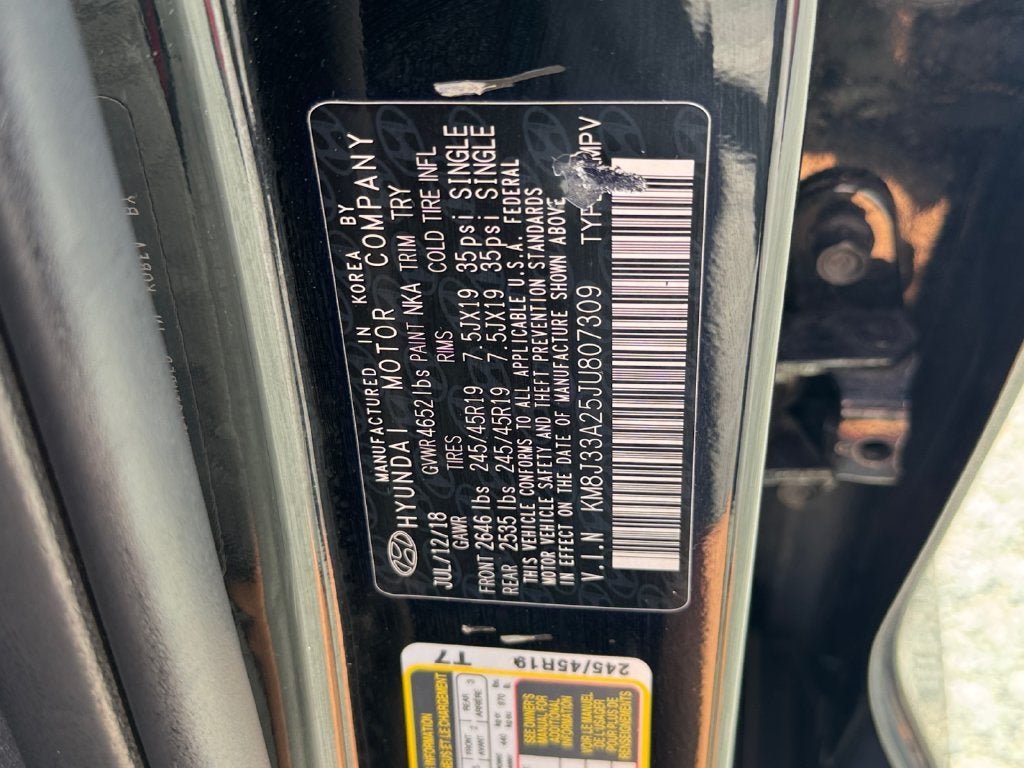 2018 Hyundai Tucson Limited