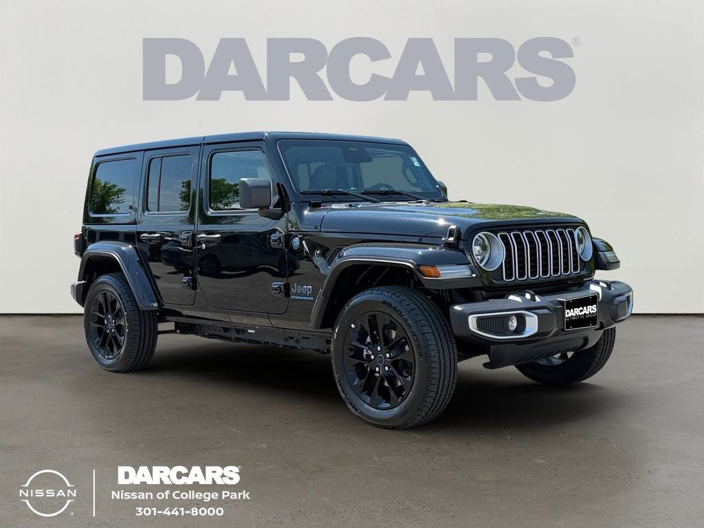 2025 Jeep Wrangler Sahara 4xe / One Owner / Preferred Package