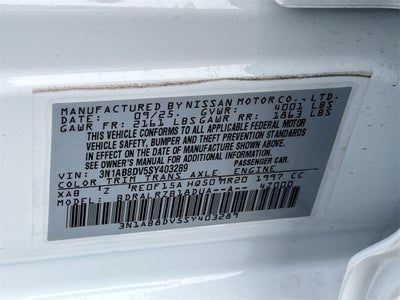 2025 Nissan Sentra SR