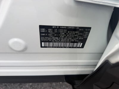 2026 Subaru Forester Base