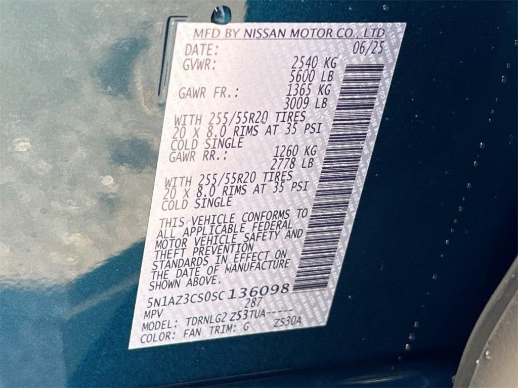 2025 Nissan Murano SL