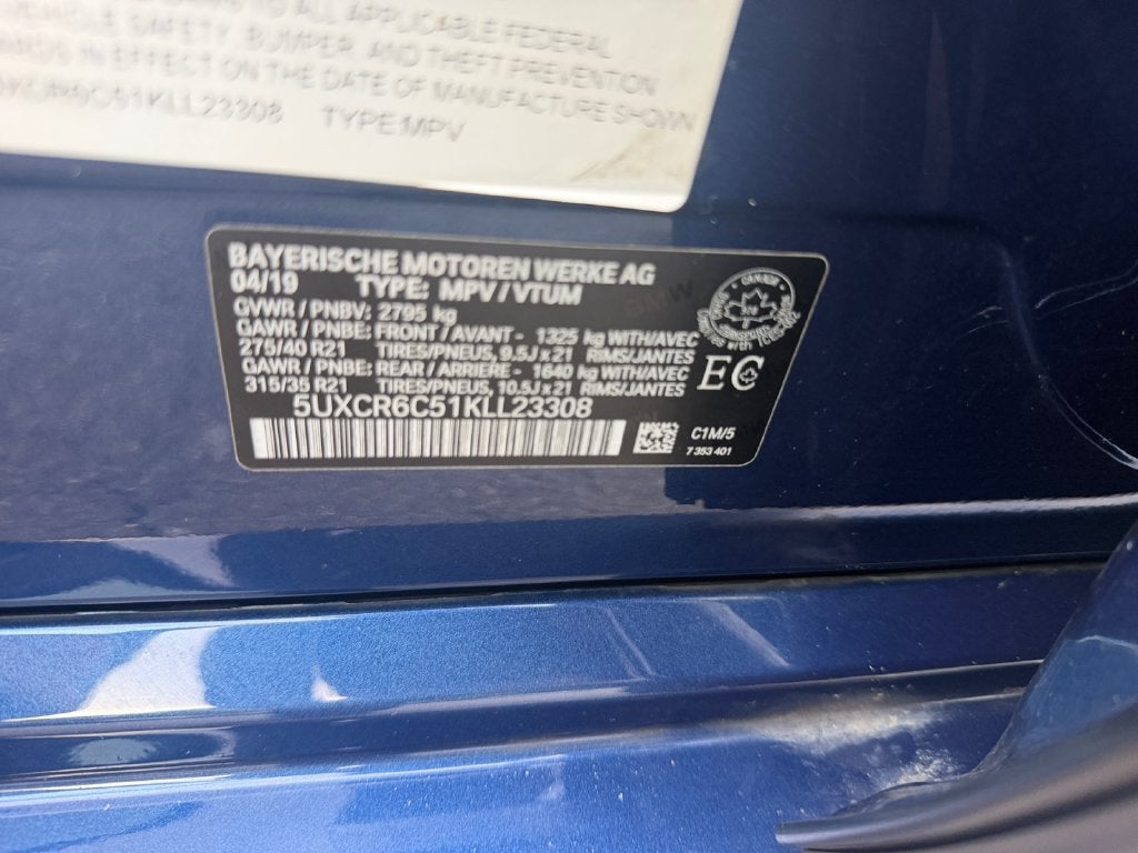 2019 BMW X5 xDrive40i