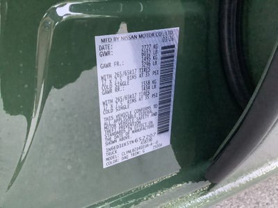 2026 Nissan Frontier SV