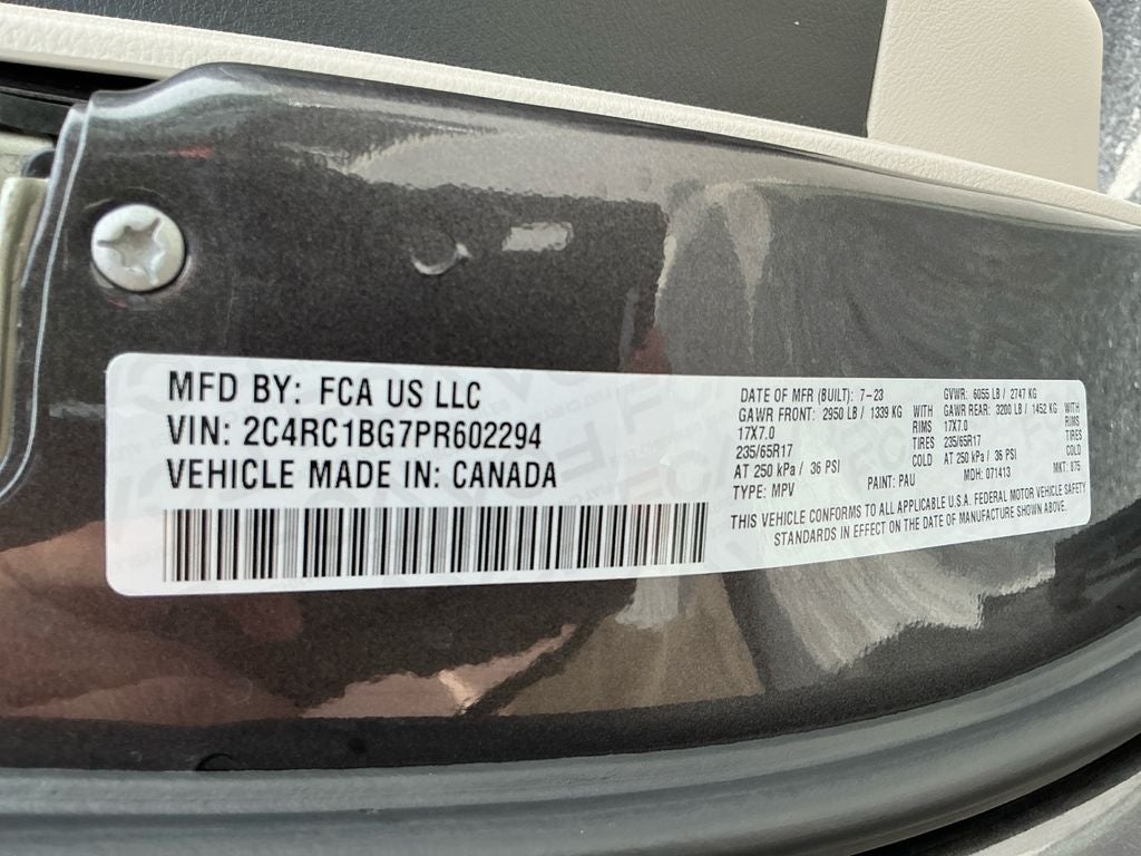 2023 Chrysler Pacifica Touring L