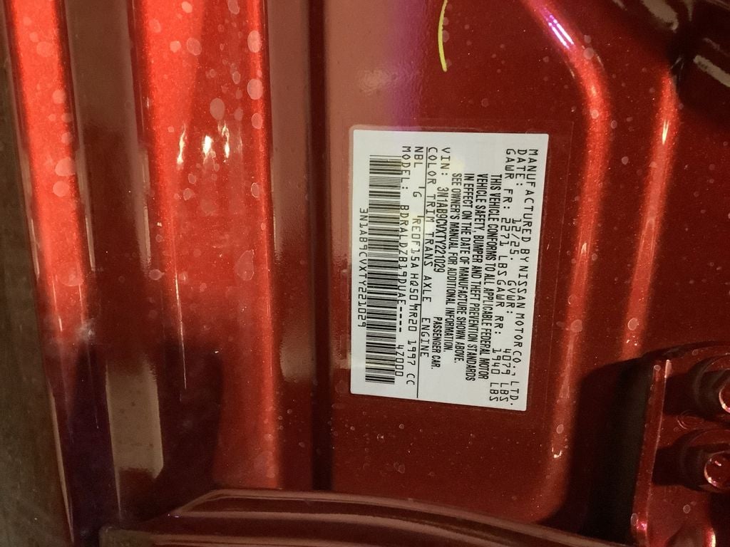 2026 Nissan Sentra SV