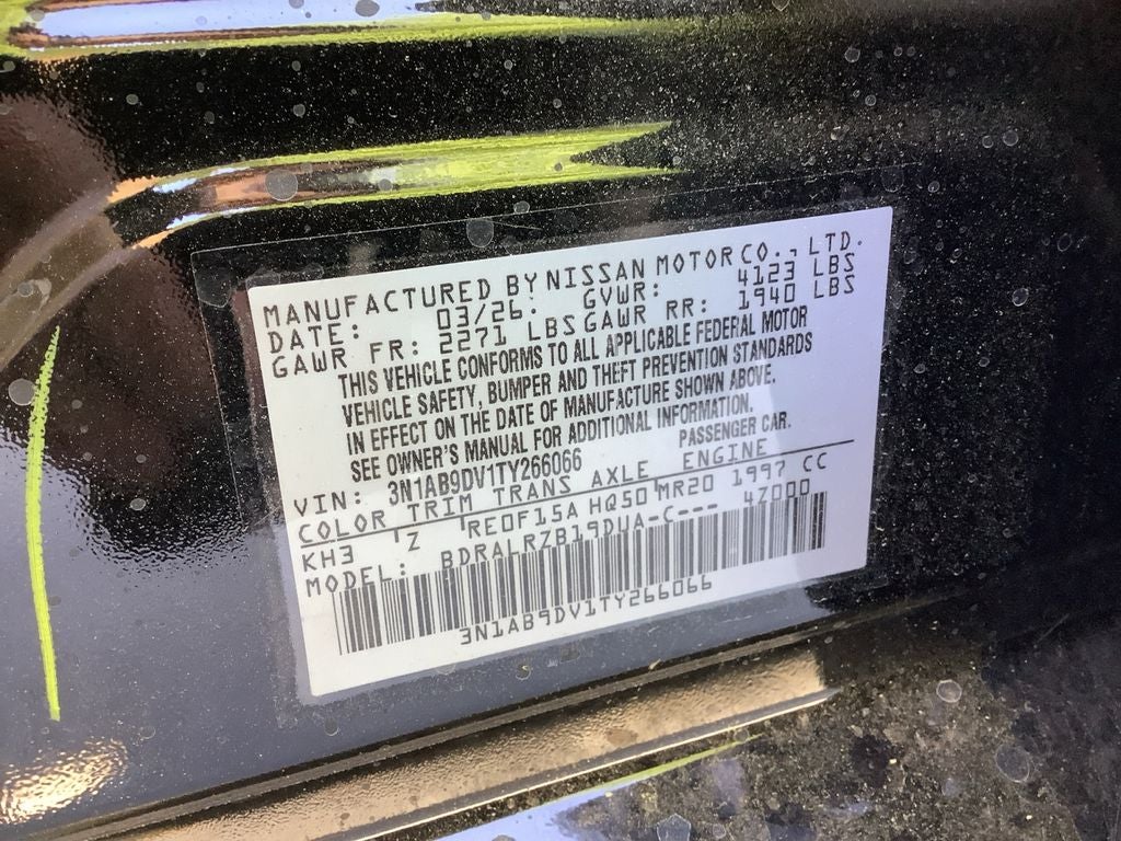 2026 Nissan Sentra SR