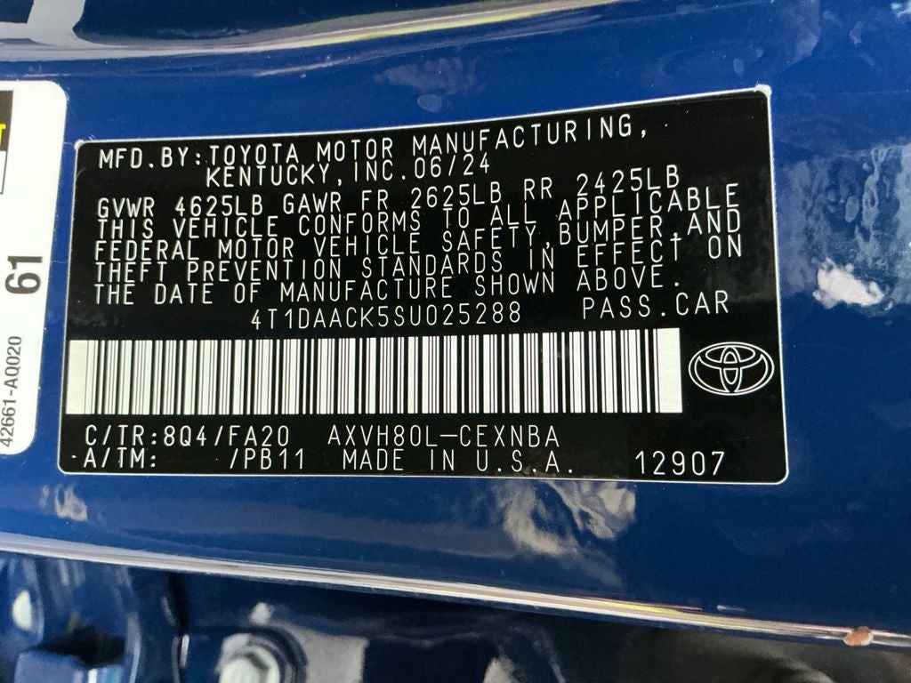 2025 Toyota Camry LE