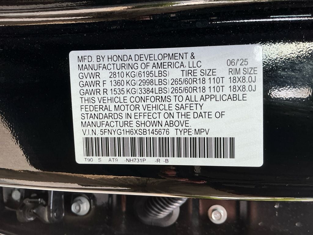 2025 Honda Pilot TrailSport
