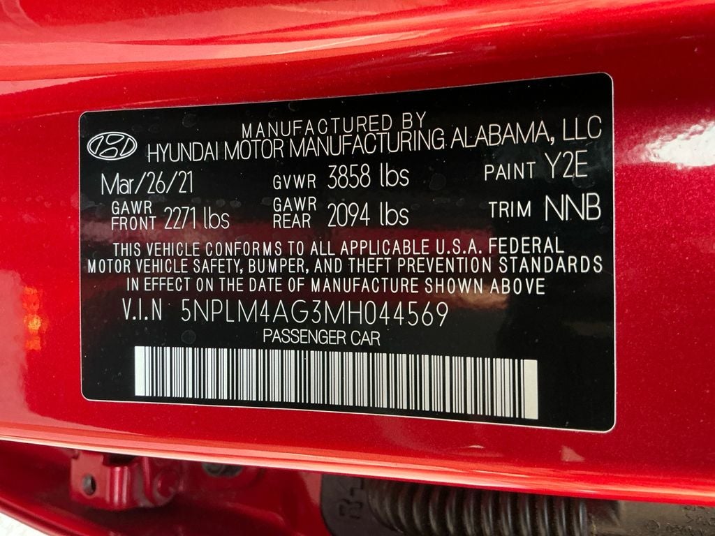 2021 Hyundai Elantra SEL