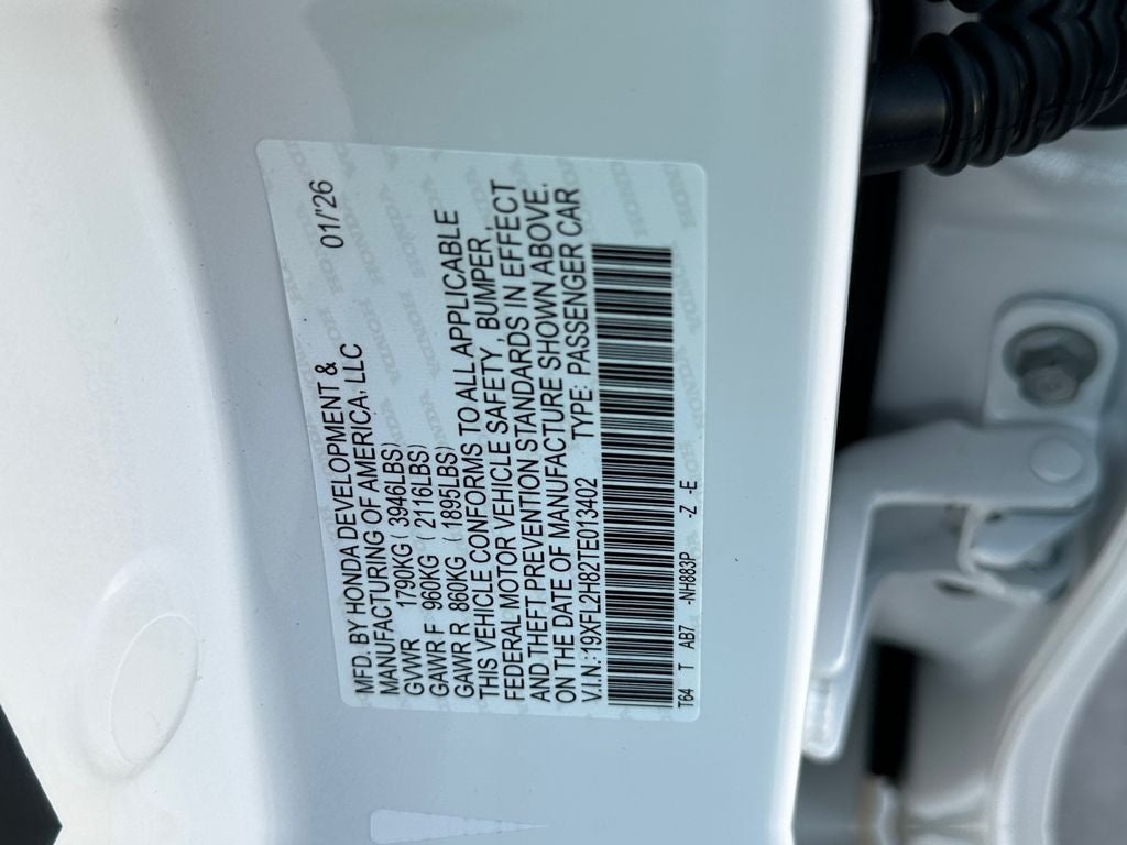 2026 Honda Civic Sport