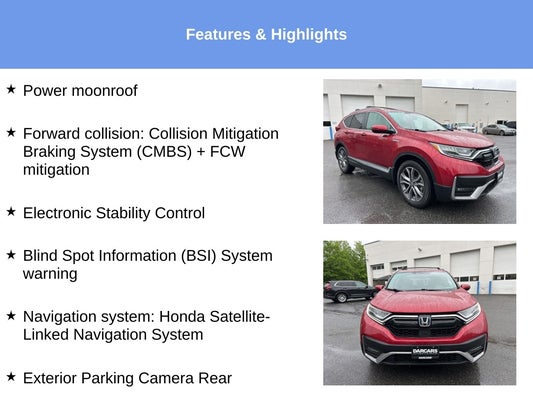 2021 Honda CR-V Hybrid Touring in Silver Spring, MD - DARCARS Automotive Group