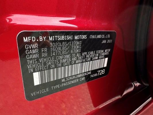 2021 Mitsubishi Mirage ES in Silver Spring, MD - DARCARS Automotive Group