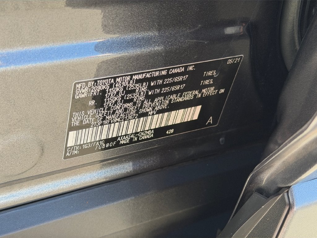 2021 Toyota RAV4 XLE