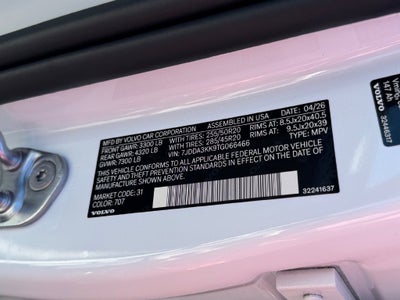 2026 Volvo EX90 Twin Motor Performance Plus 6-Seater