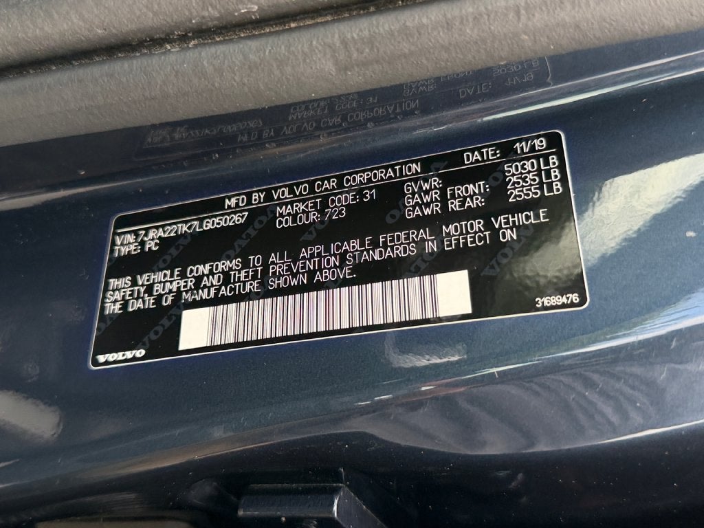 2020 Volvo S60 T6 Momentum