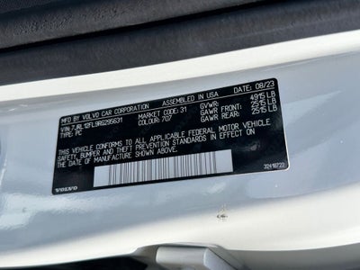 2024 Volvo S60 B5 Plus Dark Theme